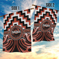Aotearoa Tapuika Garden Flag Maori Iwi Poutama Puhoro Tattoo LT14 - Polynesian Pride