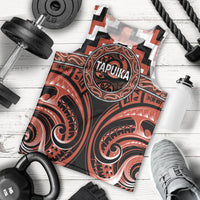 Aotearoa Tapuika Personalised Men Tank Top Maori Iwi Poutama Puhoro Tattoo LT14 - Polynesian Pride