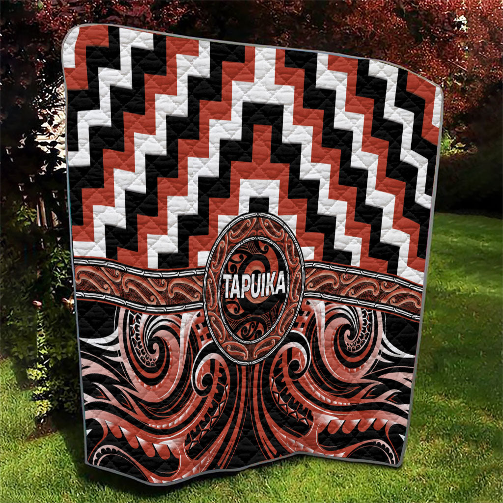 Aotearoa Tapuika Quilt Maori Iwi Poutama Puhoro Tattoo LT14 - Polynesian Pride