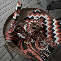 Aotearoa Tapuika Wrapping Paper Maori Iwi Poutama Puhoro Tattoo LT14 - Polynesian Pride