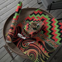 Aotearoa Ngati Maru Wrapping Paper Maori Iwi Poutama Puhoro Tattoo LT14 - Polynesian Pride