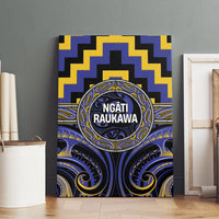 Aotearoa Ngati Raukawa Canvas Wall Art Maori Iwi Poutama Puhoro Tattoo LT14 - Polynesian Pride