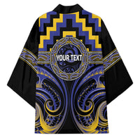 Aotearoa Ngati Raukawa Personalised Kimono Maori Iwi Poutama Puhoro Tattoo LT14 - Polynesian Pride