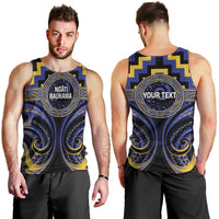 Aotearoa Ngati Raukawa Personalised Men Tank Top Maori Iwi Poutama Puhoro Tattoo LT14 - Polynesian Pride