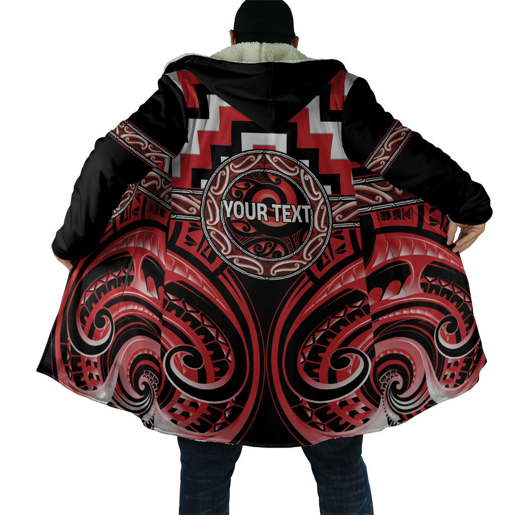 Aotearoa Ngati Toa Personalised Cloak Maori Iwi Poutama Puhoro Tattoo LT14 - Polynesian Pride