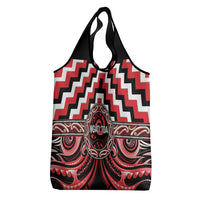 Aotearoa Ngati Toa Grocery Bag Maori Iwi Poutama Puhoro Tattoo LT14 - Polynesian Pride