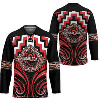 Aotearoa Ngati Toa Personalised Hockey Jersey Maori Iwi Poutama Puhoro Tattoo LT14 - Polynesian Pride
