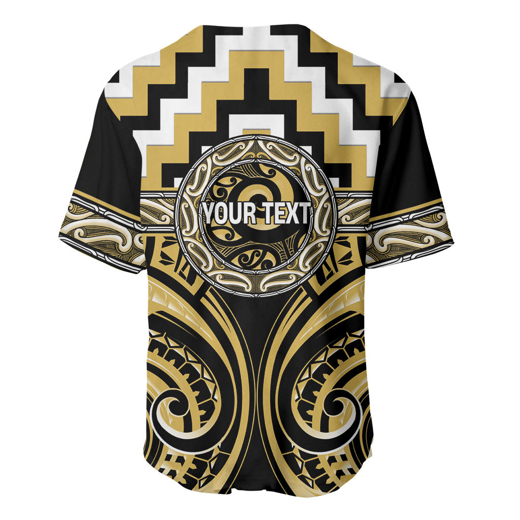 Aotearoa Ngati Tama Personalised Baseball Jersey Maori Iwi Poutama Puhoro Tattoo LT14 - Polynesian Pride
