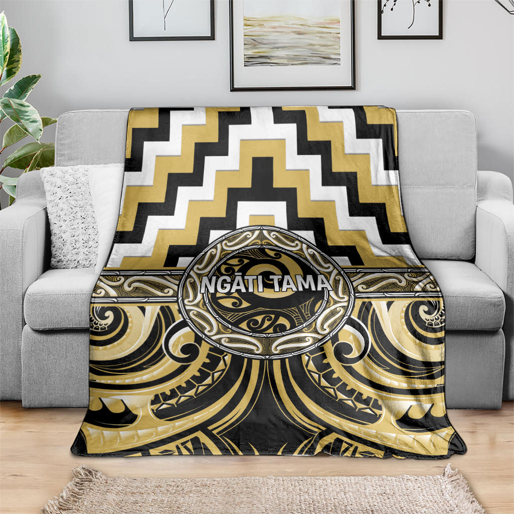 Aotearoa Ngati Tama Blanket Maori Iwi Poutama Puhoro Tattoo LT14 - Polynesian Pride