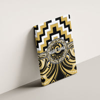 Aotearoa Ngati Tama Canvas Wall Art Maori Iwi Poutama Puhoro Tattoo LT14 - Polynesian Pride
