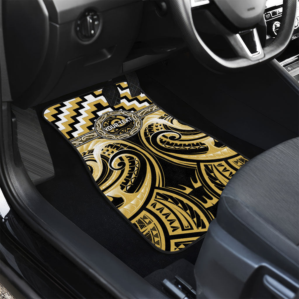 Aotearoa Ngati Tama Personalised Car Mats Maori Iwi Poutama Puhoro Tattoo LT14 - Polynesian Pride