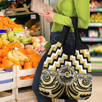 Aotearoa Ngati Tama Grocery Bag Maori Iwi Poutama Puhoro Tattoo LT14 - Polynesian Pride