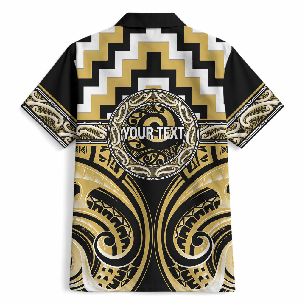 Aotearoa Ngati Tama Personalised Hawaiian Shirt Maori Iwi Poutama Puhoro Tattoo LT14 - Polynesian Pride
