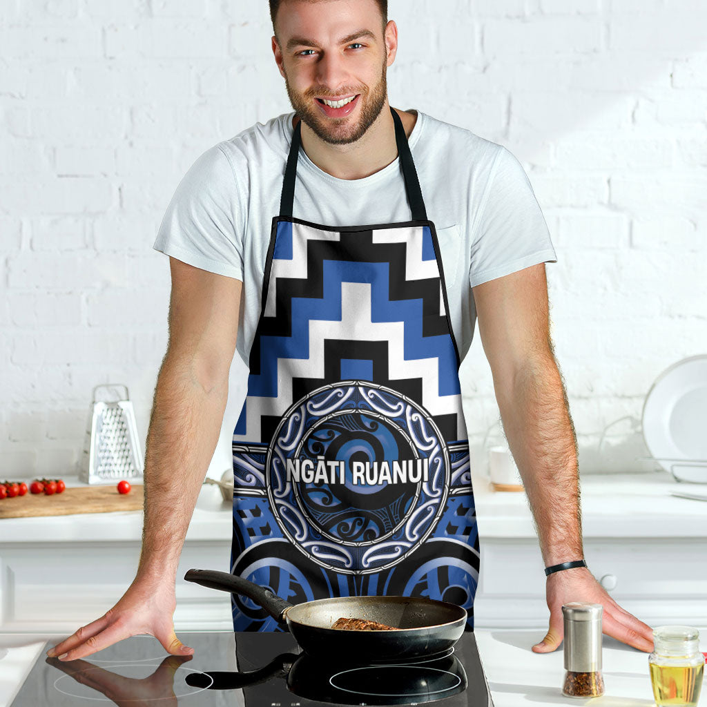 Aotearoa Ngati Ruanui Apron Maori Iwi Poutama Puhoro Tattoo LT14 - Polynesian Pride