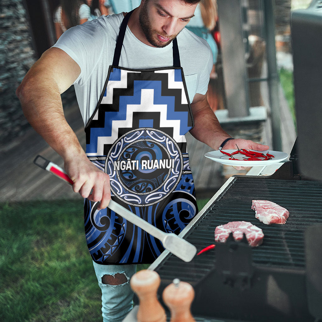 Aotearoa Ngati Ruanui Apron Maori Iwi Poutama Puhoro Tattoo LT14 - Polynesian Pride