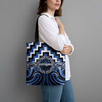Aotearoa Ngati Ruanui Tote Bag Maori Iwi Poutama Puhoro Tattoo LT14 - Polynesian Pride