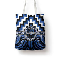 Aotearoa Ngati Ruanui Tote Bag Maori Iwi Poutama Puhoro Tattoo LT14 - Polynesian Pride