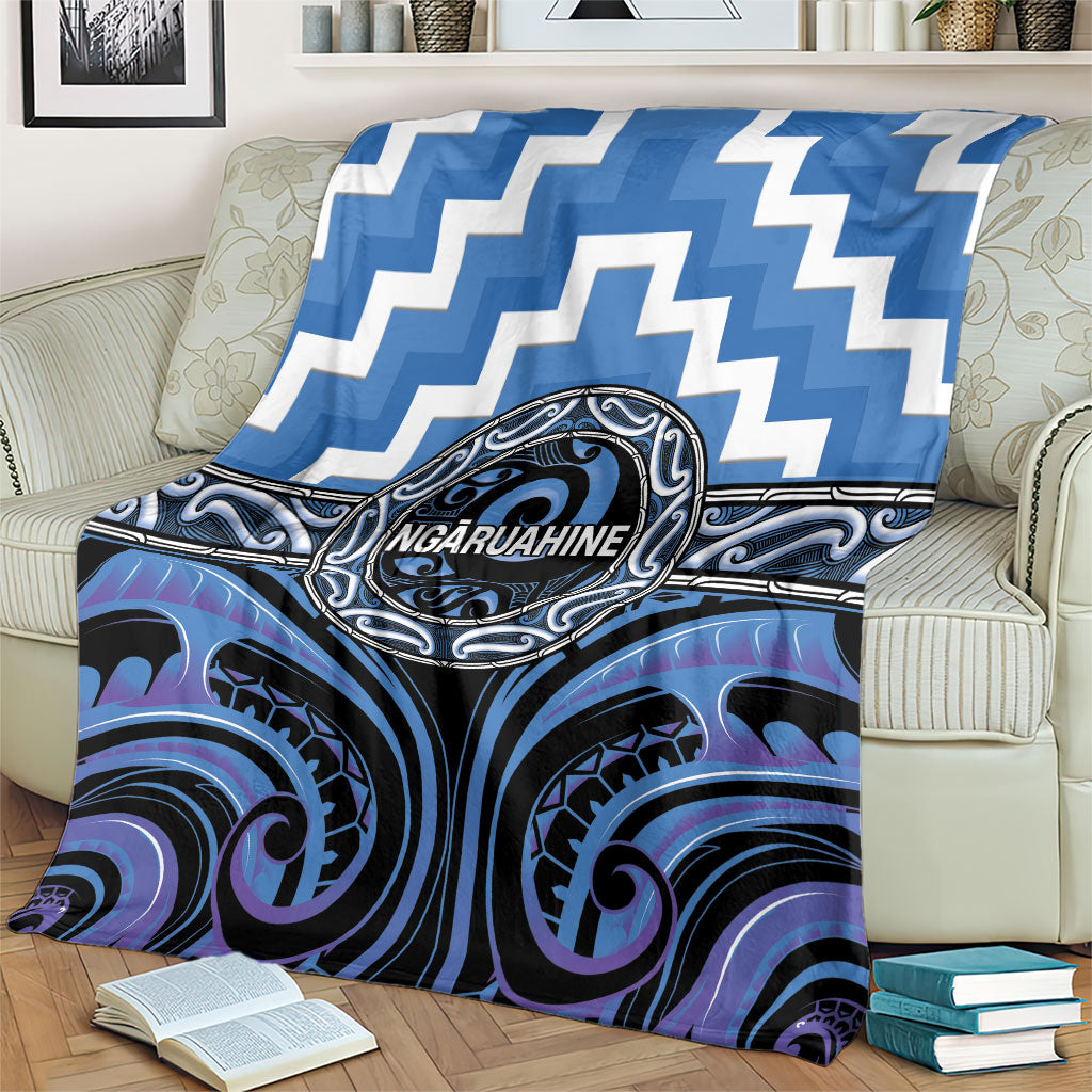Aotearoa Ngaruahine Blanket Maori Iwi Poutama Puhoro Tattoo LT14 - Polynesian Pride
