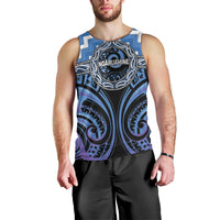 Aotearoa Ngaruahine Personalised Men Tank Top Maori Iwi Poutama Puhoro Tattoo LT14 - Polynesian Pride