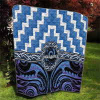 Aotearoa Ngaruahine Quilt Maori Iwi Poutama Puhoro Tattoo LT14 - Polynesian Pride
