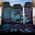 Nukuoro Atoll Back Car Seat Cover Polynesian Shark Tattoo Purple Gradient Vibes