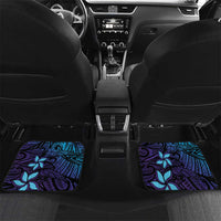 Nukuoro Atoll Car Mats Polynesian Shark Tattoo Purple Gradient Vibes LT14 Set 2pcs - Back Purple - Polynesian Pride