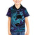 Nukuoro Atoll Family Matching Summer Maxi Dress and Hawaiian Shirt Polynesian Shark Tattoo Purple Gradient Vibes