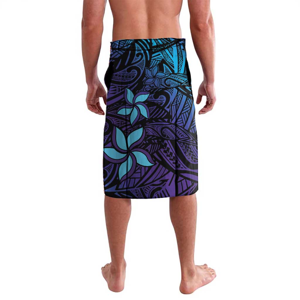 Nukuoro Atoll Lavalava Polynesian Shark Tattoo Purple Gradient Vibes LT14 - Polynesian Pride