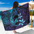 Nukuoro Atoll Sarong Polynesian Shark Tattoo Purple Gradient Vibes