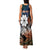 Personalised Kwajalein Atoll Family Matching Tank Maxi Dress and Hawaiian Shirt Polynesian Shark Tattoo Gradient Vibes