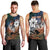 Personalised Kwajalein Atoll Men Tank Top Polynesian Shark Tattoo Gradient Vibes