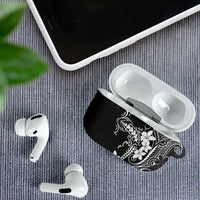 Black Hawaii AirPods Case Hammerhead Shark Tattoo Curve Polynesian LT14 - Polynesian Pride