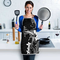 Black Hawaii Apron Hammerhead Shark Tattoo Curve Polynesian LT14 - Polynesian Pride