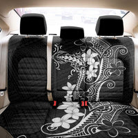 Black Hawaii Back Car Seat Cover Hammerhead Shark Tattoo Curve Polynesian - Polynesian Pride