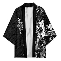 Black Hawaii Kimono Hammerhead Shark Tattoo Curve Polynesian LT14 Unisex Black - Polynesian Pride