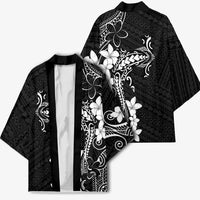 Black Hawaii Kimono Hammerhead Shark Tattoo Curve Polynesian LT14 - Polynesian Pride