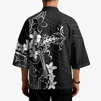 Black Hawaii Kimono Hammerhead Shark Tattoo Curve Polynesian LT14 - Polynesian Pride