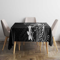 Black Hawaii Tablecloth Hammerhead Shark Tattoo Curve Polynesian LT14 - Polynesian Pride