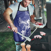 Blue Hawaii Apron Hammerhead Shark Tattoo Curve Polynesian LT14 - Polynesian Pride