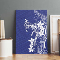 Blue Hawaii Canvas Wall Art Hammerhead Shark Tattoo Curve Polynesian LT14 - Polynesian Pride