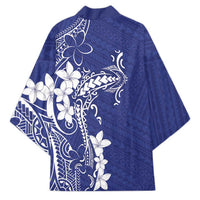 Blue Hawaii Kimono Hammerhead Shark Tattoo Curve Polynesian LT14 - Polynesian Pride