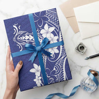 Blue Hawaii Wrapping Paper Hammerhead Shark Tattoo Curve Polynesian LT14 - Polynesian Pride