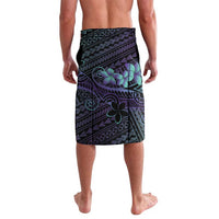 Purple Paradise Hawaii Lavalava Hammerhead Shark Tattoo Curve Polynesian - Polynesian Pride