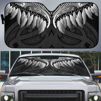 Poutama Korowai New Zealand Auto Sun Shade Aotearoa Maori Tattoo - Polynesian Pride