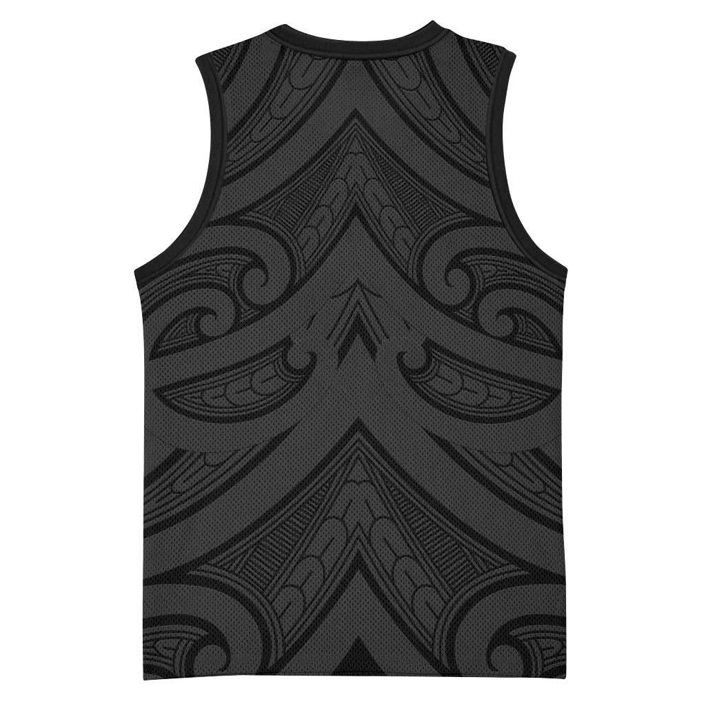 Poutama Korowai New Zealand Basketball Jersey Aotearoa Maori Tattoo - Polynesian Pride