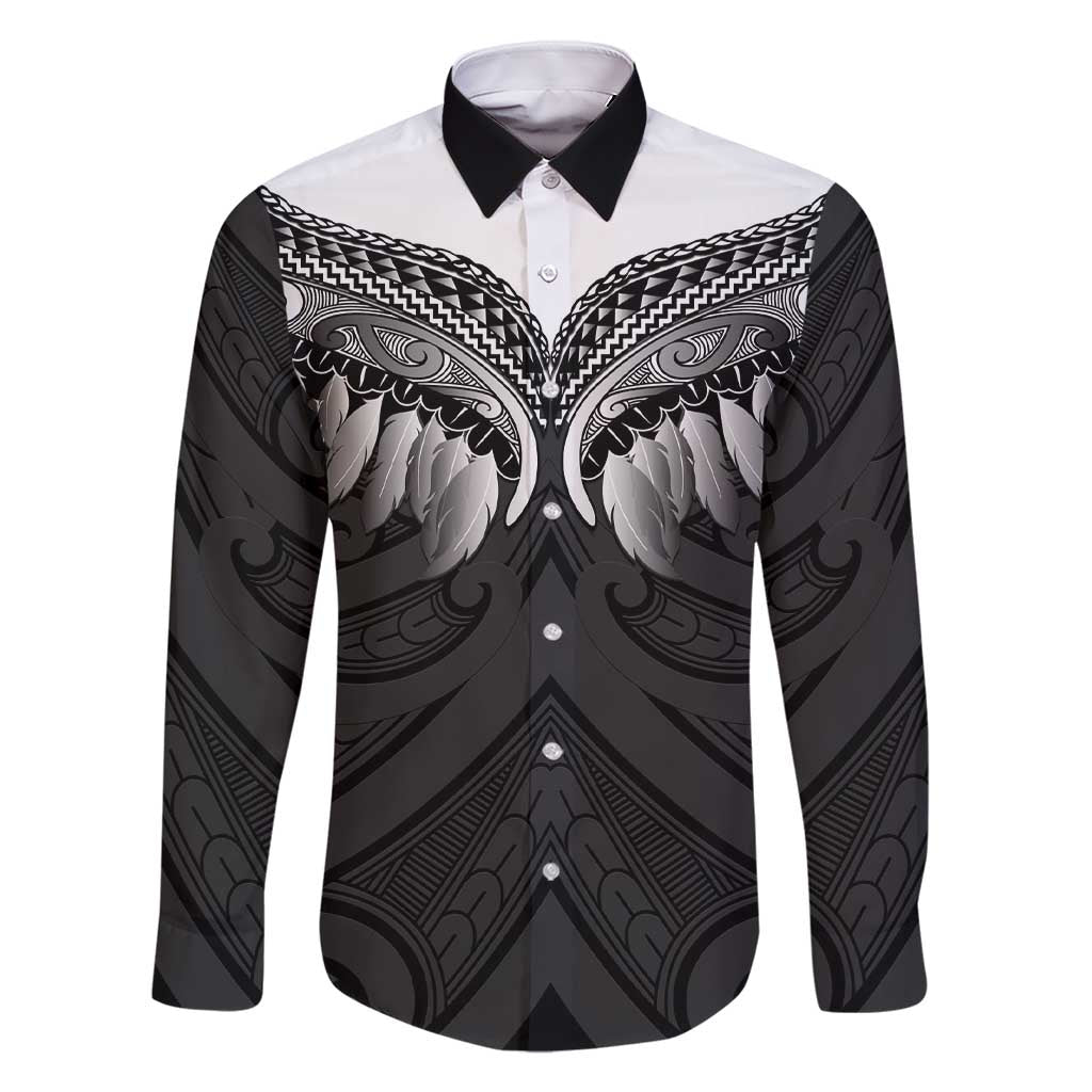 Poutama Korowai New Zealand Family Matching Short Sleeve Bodycon Dress and Hawaiian Shirt Aotearoa Maori Tattoo - Polynesian Pride