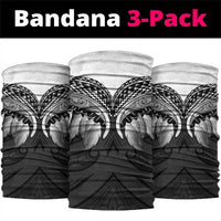 Poutama Korowai New Zealand Neck Gaiter Aotearoa Maori Tattoo - Polynesian Pride