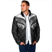Poutama Korowai New Zealand Padded Jacket Aotearoa Maori Tattoo - Polynesian Pride