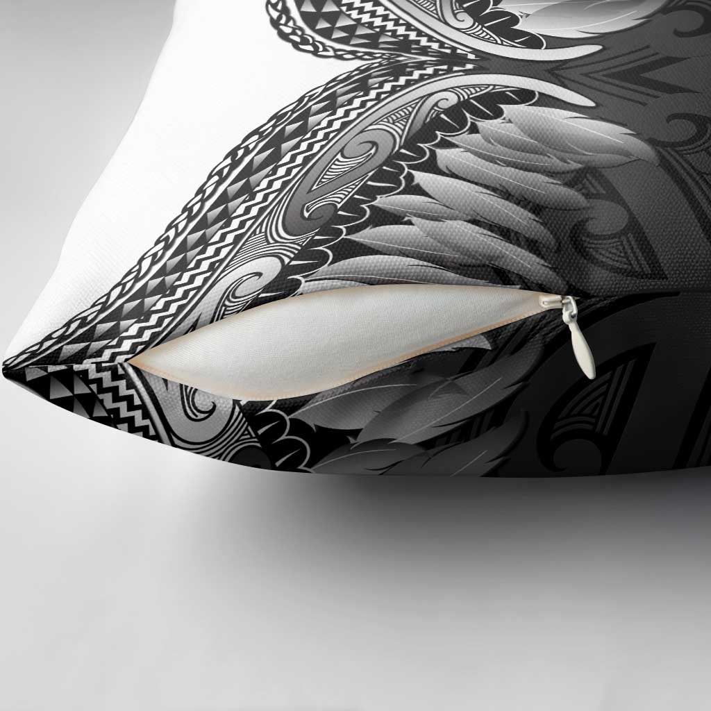 Poutama Korowai New Zealand Pillow Cover Aotearoa Maori Tattoo - Polynesian Pride