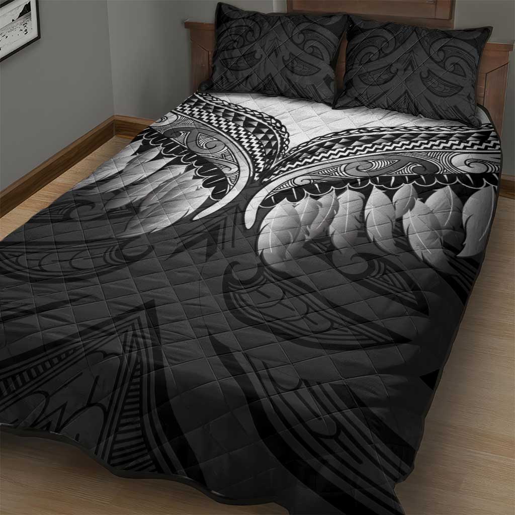 Poutama Korowai New Zealand Quilt Bed Set Aotearoa Maori Tattoo - Polynesian Pride